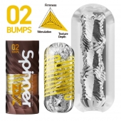 Мастурбатор Tenga Spinner DX 02 Bumps - Tenga - в Бийске купить с доставкой