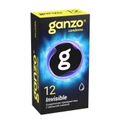 Супертонкие презервативы Ganzo Invisible - 12 шт. - Ganzo - купить с доставкой в Бийске