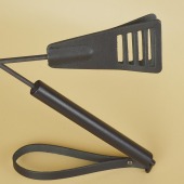 Черный кожаный стек «Сириус» - 60 см. - Sitabella - купить с доставкой в Бийске