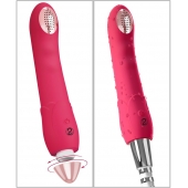 Малиновая насадка на душ с вибрацией Showers to orgasm - 20,1 см. - Orion - купить с доставкой в Бийске