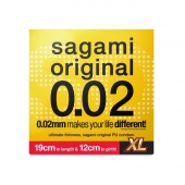 Презерватив увеличенного размера Sagami Original 0.02 XL-size - 1 шт. - Sagami - купить с доставкой в Бийске