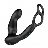 Черный двухмоторный массажер простаты Nexus Simul8 Wave Edition - Nexus Range - в Бийске купить с доставкой