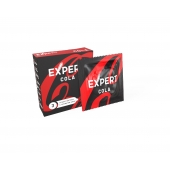 Презервативы с ароматом колы Expert Cola - 3 шт. - Expert - купить с доставкой в Бийске