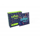 Светящиеся в темноте презервативы Expert Neon - 3 шт. - Expert - купить с доставкой в Бийске