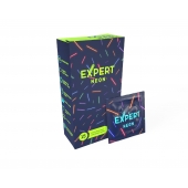 Светящиеся в темноте презервативы Expert Neon - 15 шт. - Expert - купить с доставкой в Бийске