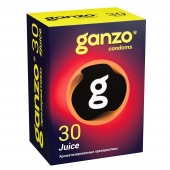 Ароматизированные презервативы Ganzo Juice - 30 шт. - Ganzo - купить с доставкой в Бийске