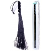 Черная силиконовая плеть - 37 см. - Boys of Toys - купить с доставкой в Бийске