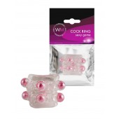 Прозрачная насадка на пенис с цветными шариками - Erowoman-Eroman - в Бийске купить с доставкой