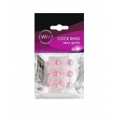 Прозрачная сквозная насадка на пенис с цветными шариками - Erowoman-Eroman - в Бийске купить с доставкой