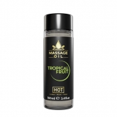 Массажное масло c ароматом тропических фруктов Massage Oil - 100 мл. - HOT - купить с доставкой в Бийске