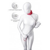 Красный ошейник с подкладкой из меха - ToyFa - купить с доставкой в Бийске