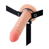 Мужской полый страпон на регулируемых ремнях - 18,5 см. - Sex Expert - купить с доставкой в Бийске