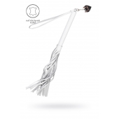 Белая кожаная плеть - 50 см. - Pecado - купить с доставкой в Бийске