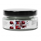 Массажная свеча «Спелая вишня» - 50 мл. - SGAN - купить с доставкой в Бийске