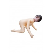 Телесная надувная секс-кукла в позиции догги-стайл - NMC - в Бийске купить с доставкой