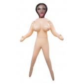 Телесная надувная секс-кукла с 3 любовными отверстиями - NMC - в Бийске купить с доставкой