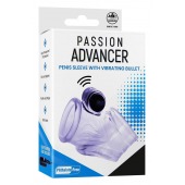 Прозрачная насадка на член Passion Advancer - NMC - в Бийске купить с доставкой