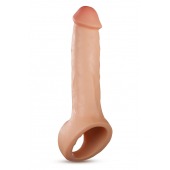 Телесная насадка-удлинитель Thrive 8.75 Inch Realistic Penis Extender Sleeve - 22,2 см. - Blush Novelties - в Бийске купить с доставкой