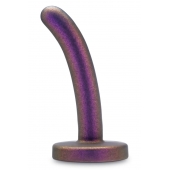 Фиолетовая насадка с гладкой поверхностью Surrender 4.75 Inch Beginner Pegging Dildo - 12 см. - Blush Novelties - купить с доставкой в Бийске