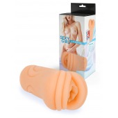 Телесный мастурбатор-вагина с рельефом на поверхности - Sexy Girl - в Бийске купить с доставкой