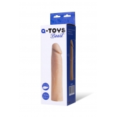 Реалистичная насадка с ярко выраженной головкой - 16,5 см. - A-toys - в Бийске купить с доставкой Реалистичная насадка с ярко выраженной головкой - 16,5 см. - A-toys - в Бийске купить с доставкой