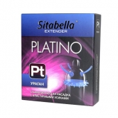 Стимулирующая насадка с усиками и шипиками Platino  Ураган - Sitabella - купить с доставкой в Бийске