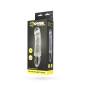 Прозрачная насадка с петлёй для фиксации - 14 см. - ToyFa - в Бийске купить с доставкой