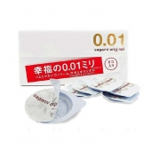 Супер тонкие презервативы Sagami Original 0.01 - 5 шт. - Sagami - купить с доставкой в Бийске