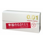 Супер тонкие презервативы Sagami Original 0.01 - 5 шт. - Sagami - купить с доставкой в Бийске