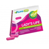 Возбуждающие капсулы Ladys Life - 14 капсул (0,35 гр.) - SuperCaps - купить с доставкой в Бийске