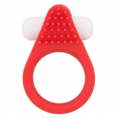 Красное эрекционное кольцо LIT-UP SILICONE STIMU RING 1 RED - Dream Toys - в Бийске купить с доставкой