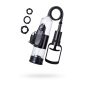 Вакуумная помпа A-toys с вибропулей и эрекционными кольцами - A-toys - в Бийске купить с доставкой