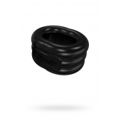 Чёрное эрекционное виброкольцо Stretch - Bathmate - в Бийске купить с доставкой