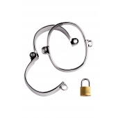 Металлические наручники на замке - ToyFa - купить с доставкой в Бийске