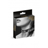 Узенький ошейник из полиуретана с кольцом - Bijoux Pour Toi - купить с доставкой в Бийске