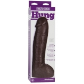 Большая насадка для трусиков Vac-U-Lock Realistic Hung - 31,7 см. - Doc Johnson - купить с доставкой в Бийске