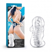 Прозрачный мастурбатор M for Men Hand Tool - Blush Novelties - в Бийске купить с доставкой