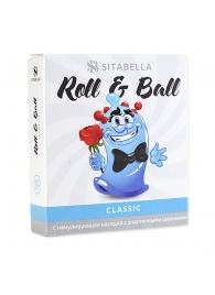 стимулирующий презерватив-насадка Roll   Ball Classic - Sitabella - купить с доставкой в Бийске