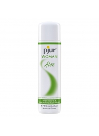 Лубрикант на водной основе pjur WOMAN Aloe - 100 мл. - Pjur - купить с доставкой в Бийске