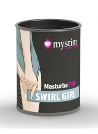 Компактный мастурбатор MasturbaTIN Swirl Girl - MyStim - в Бийске купить с доставкой