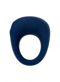 Синее эрекционное кольцо на пенис Satisfyer Ring 2 - Satisfyer - в Бийске купить с доставкой