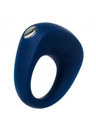 Синее эрекционное кольцо на пенис Satisfyer Ring 2 - Satisfyer - в Бийске купить с доставкой