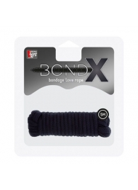 Чёрная веревка для связывания BONDX LOVE ROPE - 5 м. - Dream Toys - купить с доставкой в Бийске