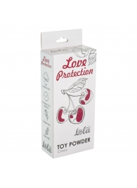 Пудра для игрушек Love Protection с ароматом вишни - 30 гр. - Lola Games - купить с доставкой в Бийске