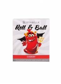 Стимулирующий презерватив-насадка Roll   Ball Cherry - Sitabella - купить с доставкой в Бийске