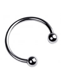 Серебристая подкова на головку пениса - ToyFa - купить с доставкой в Бийске