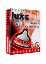 Презерватив LUXE  Exclusive   Красный Камикадзе  - 1 шт. - Luxe - купить с доставкой в Бийске