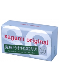 Ультратонкие презервативы Sagami Original - 12 шт. - Sagami - купить с доставкой в Бийске