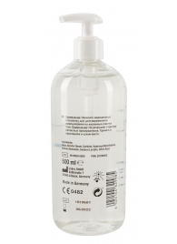 Гель-смазка на водной основе Just Glide с дозатором - 500 мл. - Orion - купить с доставкой в Бийске