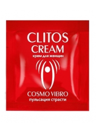 Пробник возбуждающего крема для женщин Clitos Cream - 1,5 гр. - Биоритм - купить с доставкой в Бийске